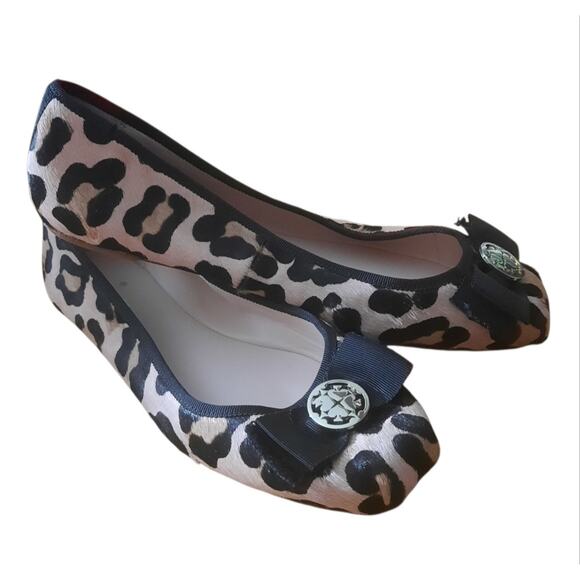 Kate Spade Fontana Womens Animal Print Ballet Flats Size 9 1/2M NWOT - Picture 9 of 9